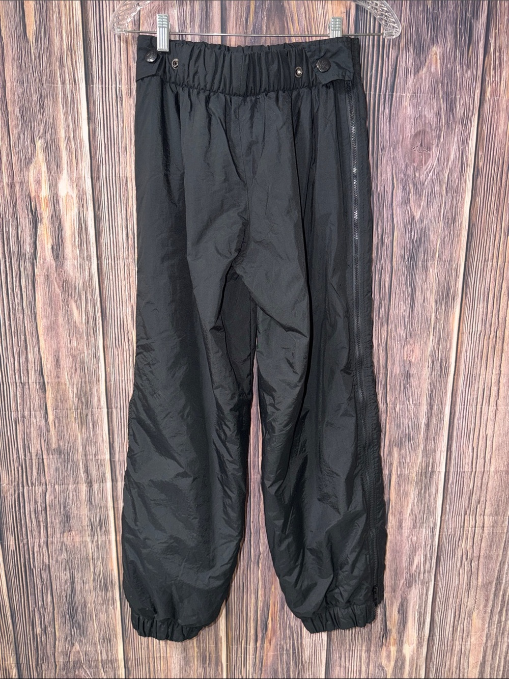 Black Men's Lightweight Track Pants